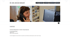 Desktop Screenshot of dr-mohajer.de